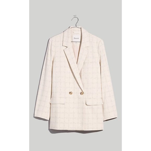 Madewell Jackets & Blazers - Madewell $188 The Caldwell Blazer Ghent Plaid Size M NJ532